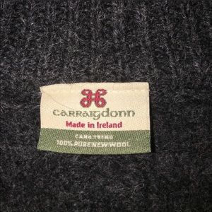 Men’s Carraigdonn wool sweater size L